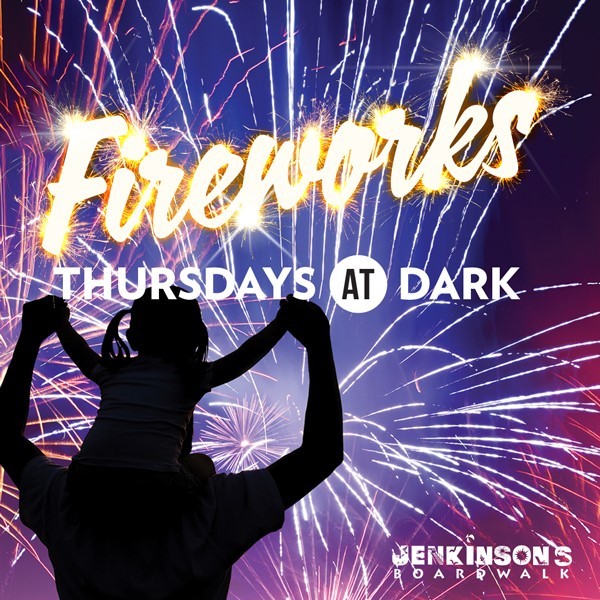 jenkinson's boardwalk thursday fireworks