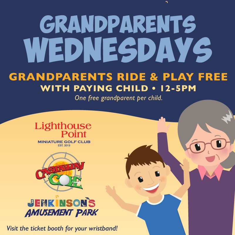 grandparents wednesdays at jenkinson's
