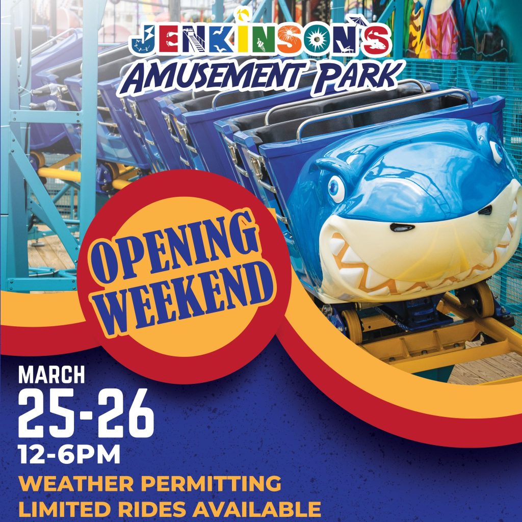 Jenkinson's Amusement Park opening weekend