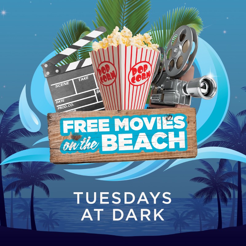 movies on the beach tuesdays at jenkinsons