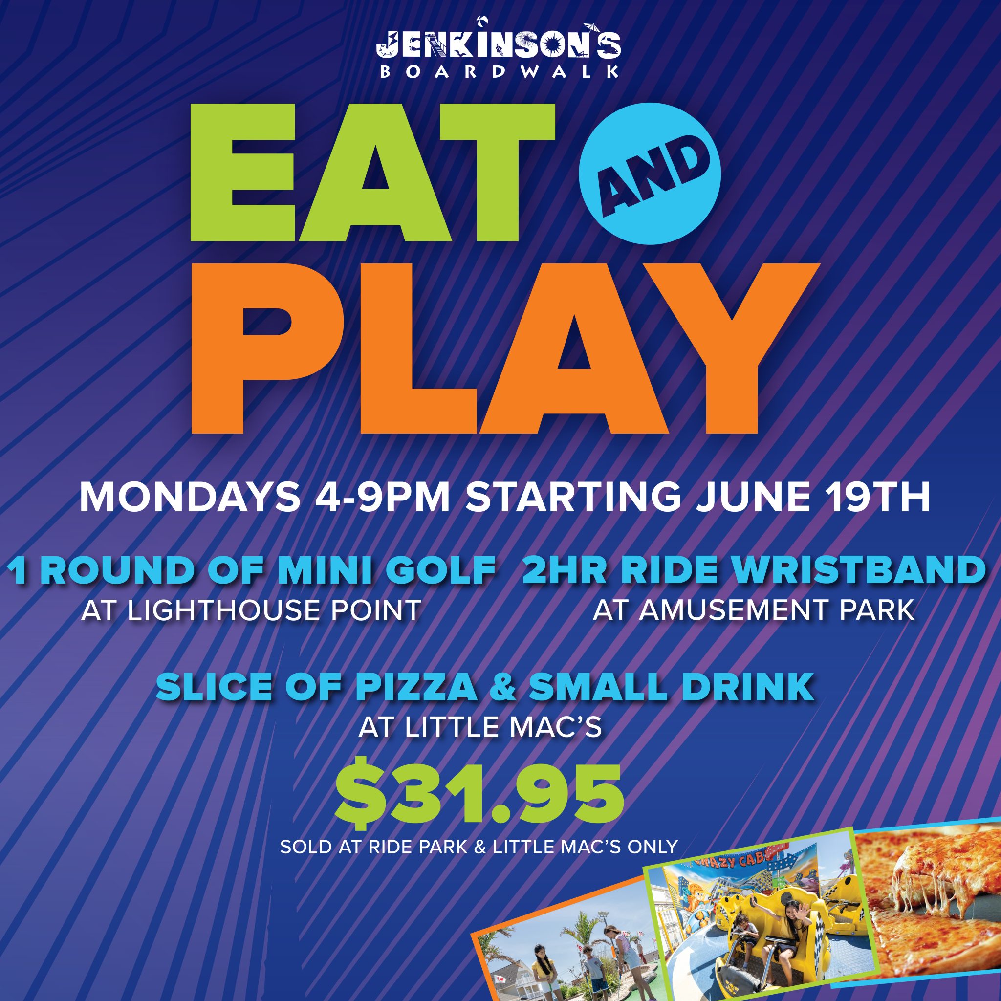 eat and play at jenkinsons boardwalk