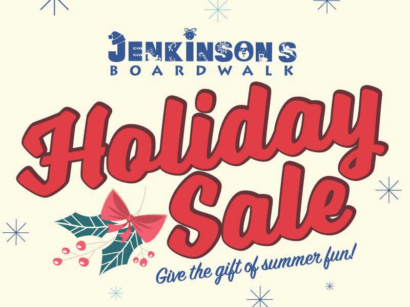 Holiday Sale at Jenkinson's Boardwalk