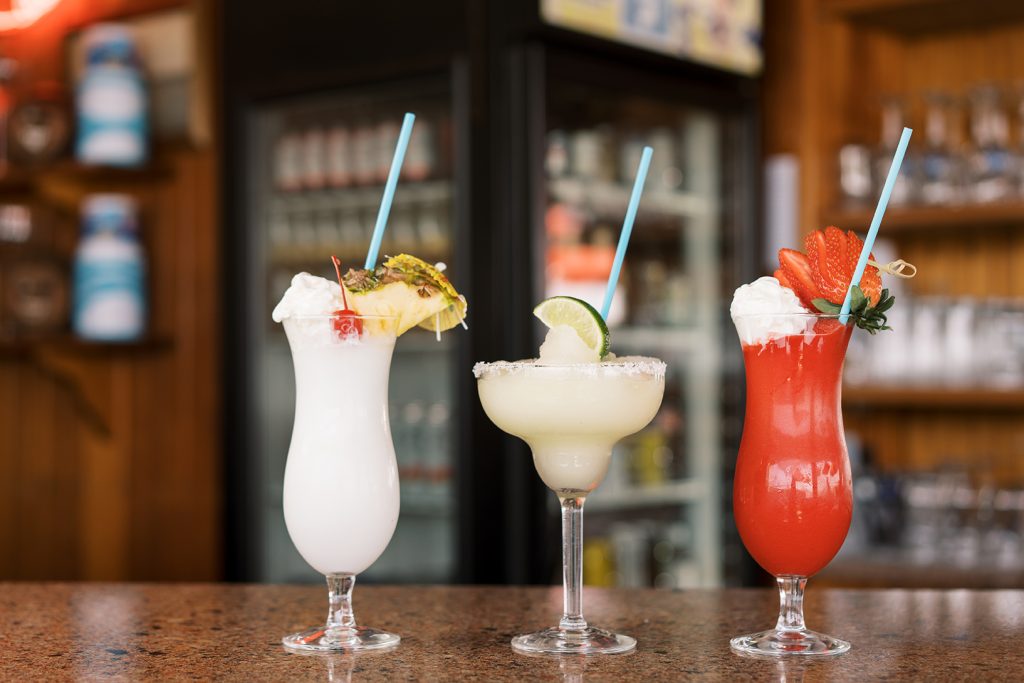 Premium Alcoholic Beverages at Boardwalk Bar and Grill upstairs bar 