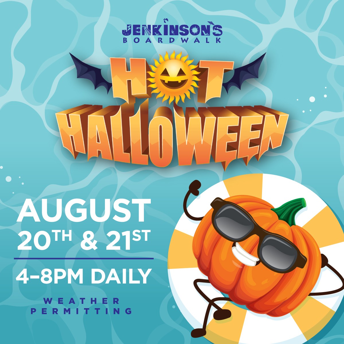 hot halloween at jenkinson's boardwalk august 20 and 21 2024