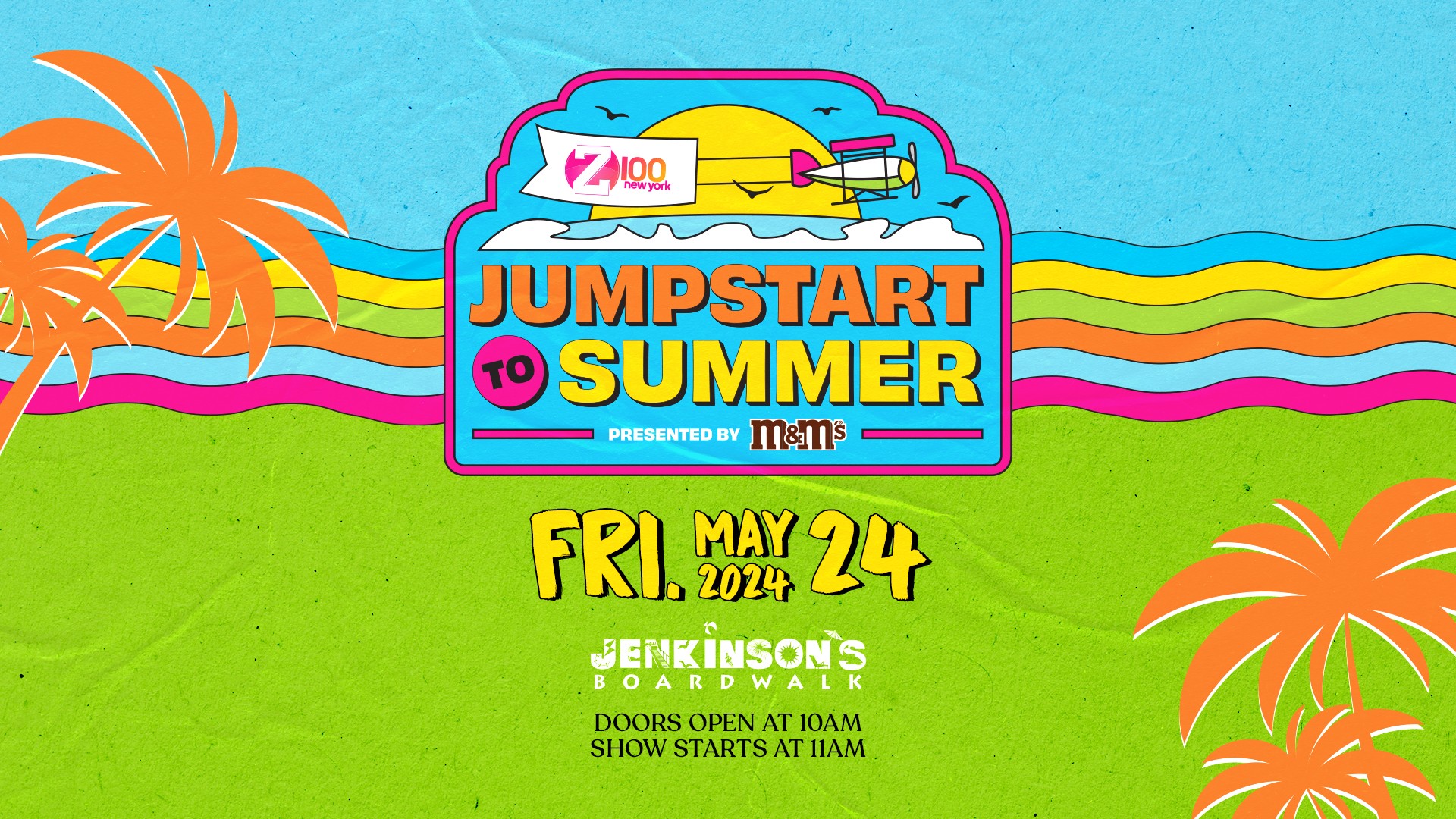 z100 jumpstart to summer concert at jenkinson's boardwalk