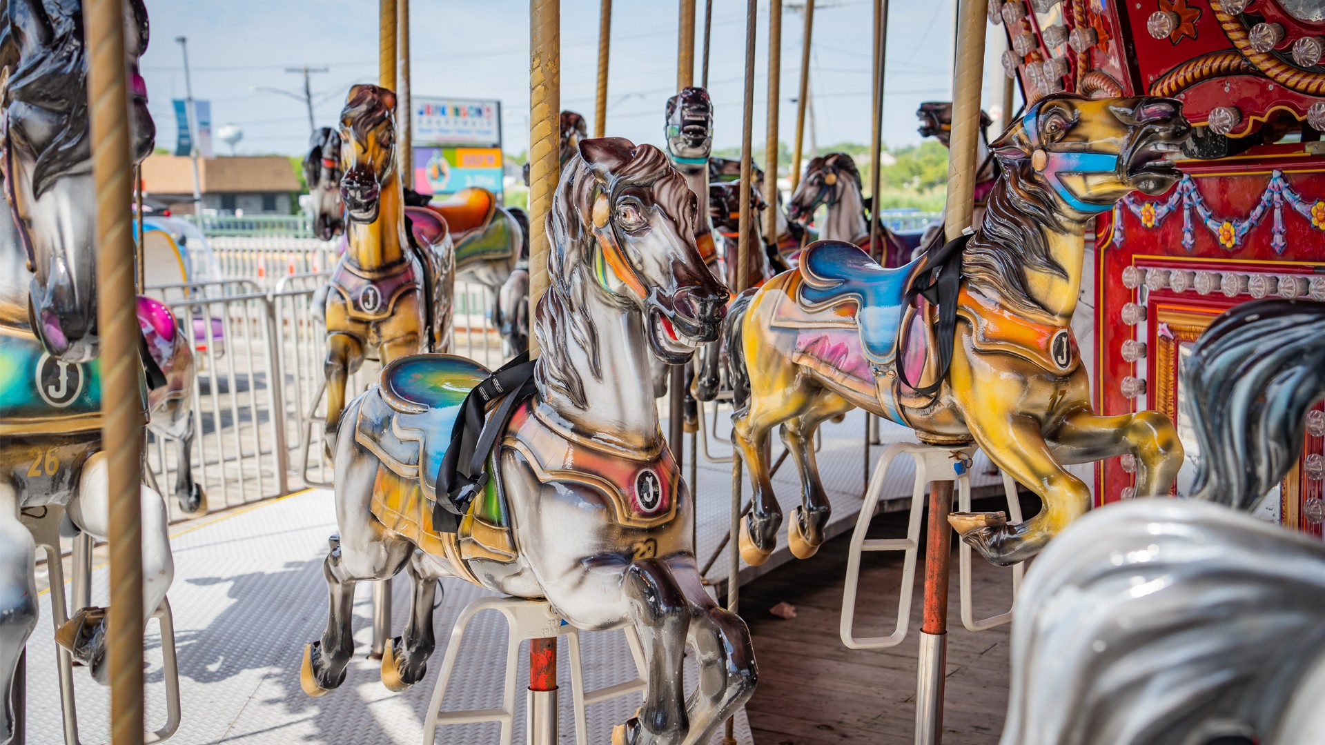 Carousel ride at Jenkinson's Boardwalk