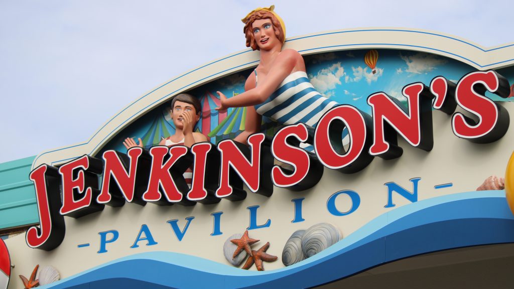 Jenkinson's Pavilion Sign