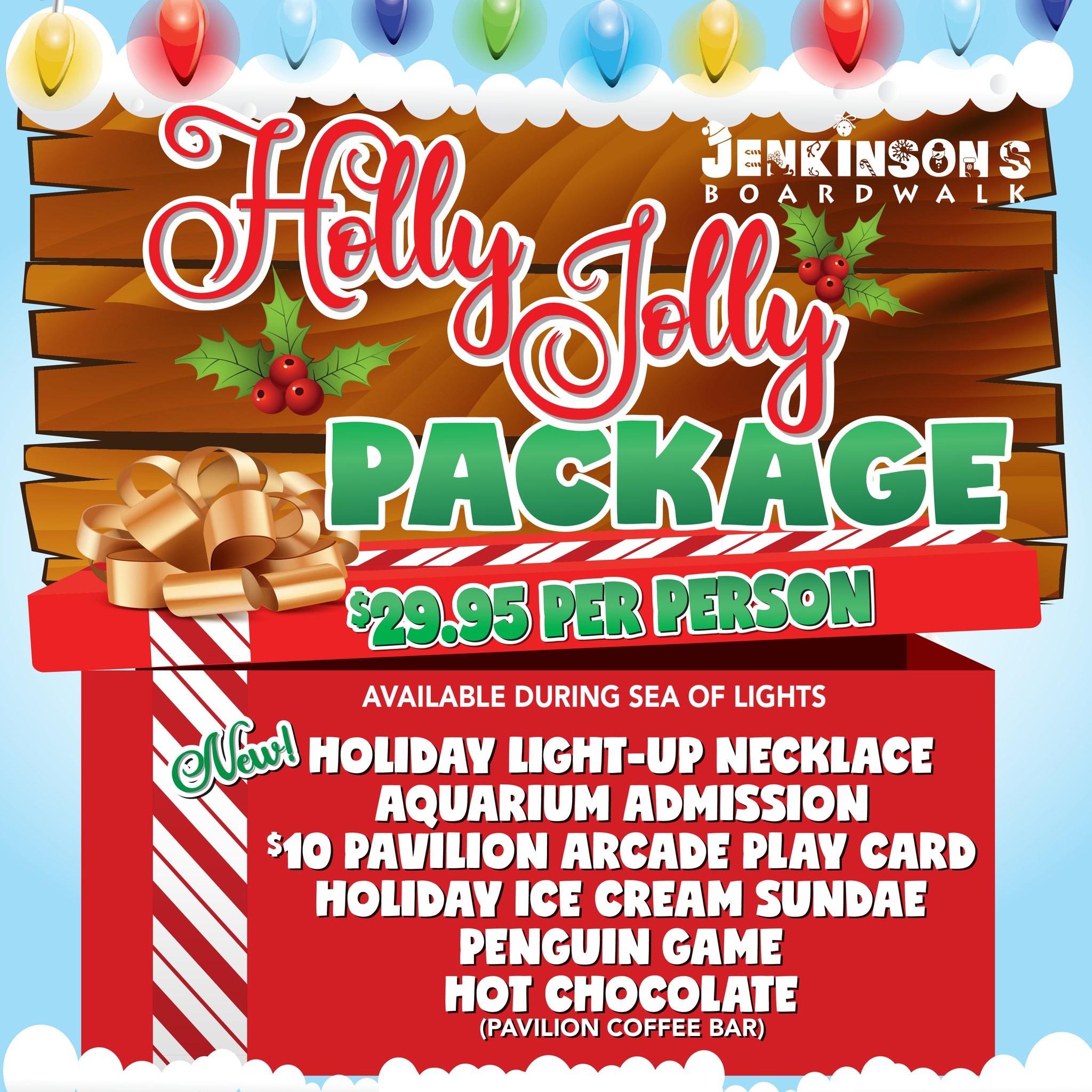 Holly jolly package for Sea of Lights