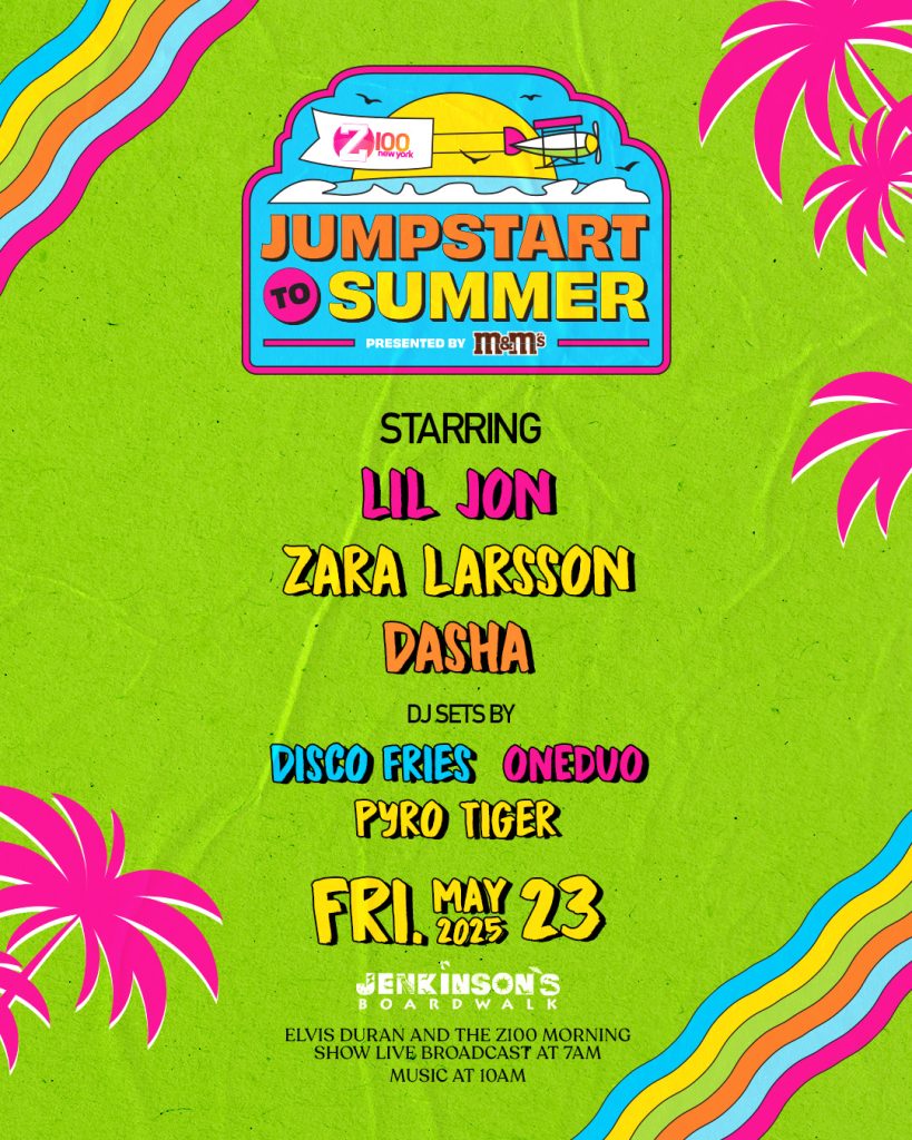 z100 jumpstart to summer at jenkinsons boardwalk friday may 23rd