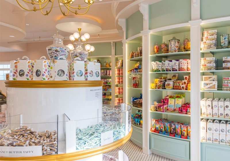 Sweet shop at jenkinsons